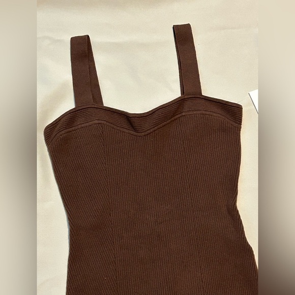 NWT Abercrombie and Fitch Ribbed Sweater Sweetheart Bodysuit - XL - Picture 3 of 12